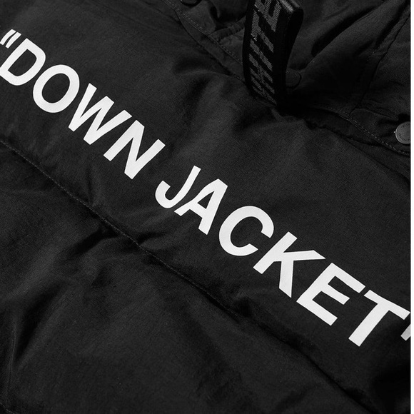 Off-white down coat - Picture 8 of 10